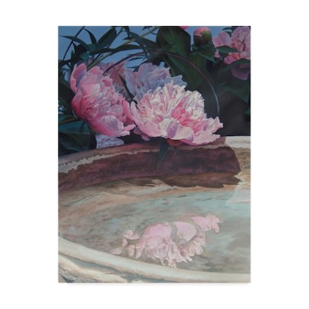 Rusty Frentner 'Peonies' Canvas Art,35x47